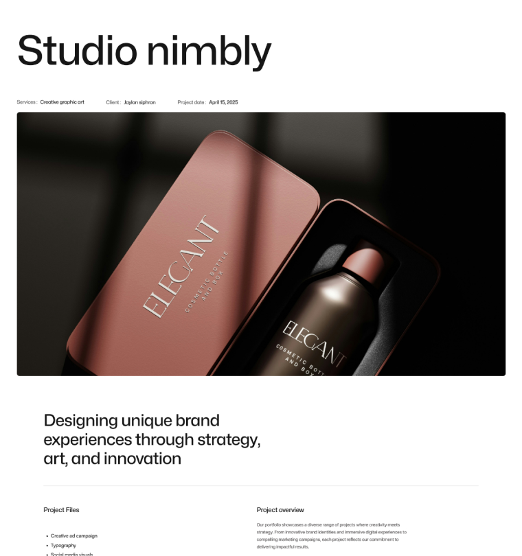 kreascape-portfolio-details-screenshot