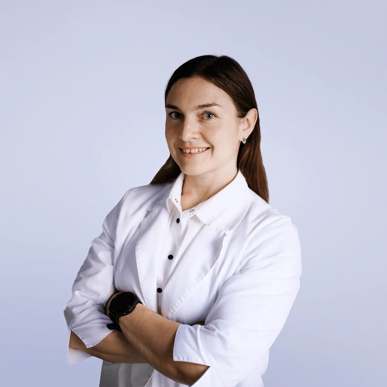 Портрет лікаря ФРМ, лікаря УЗД та медичного директора української спортивної клініки USC Яни Тоцької.