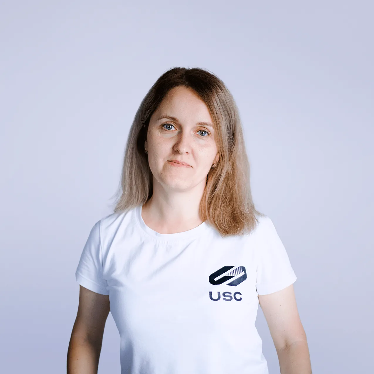 Портрет адміністратора української спортивної клініки USC Любові Ільницької.