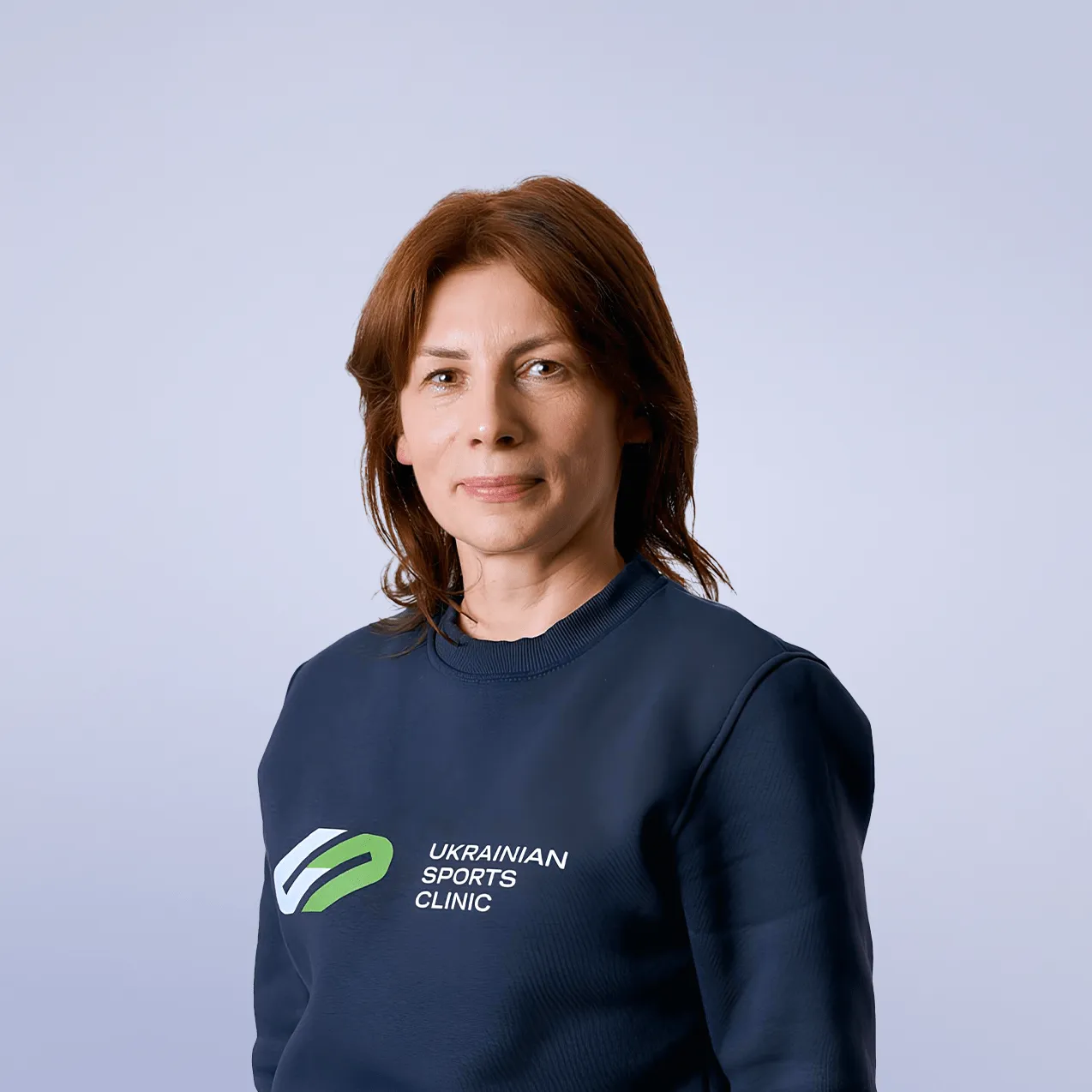 Портрет менеджерки української спортивної клініки USC у Львові Наталії Ільїної.