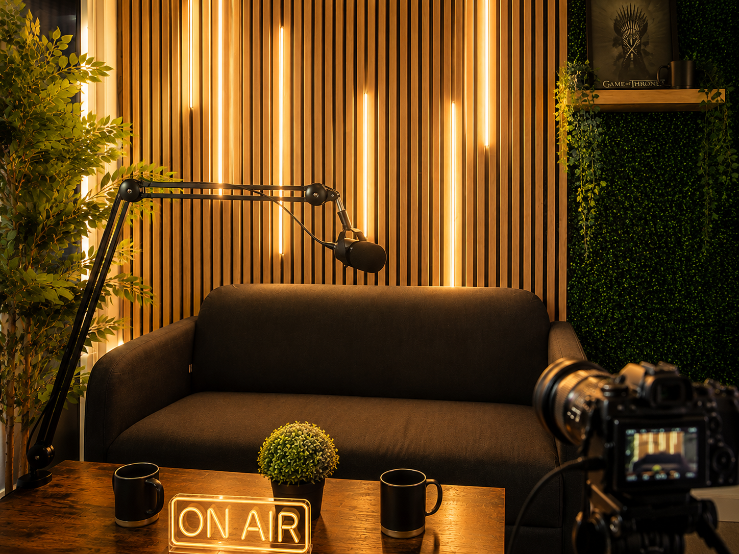 Studio podcast Obeevi - enseigne On Air