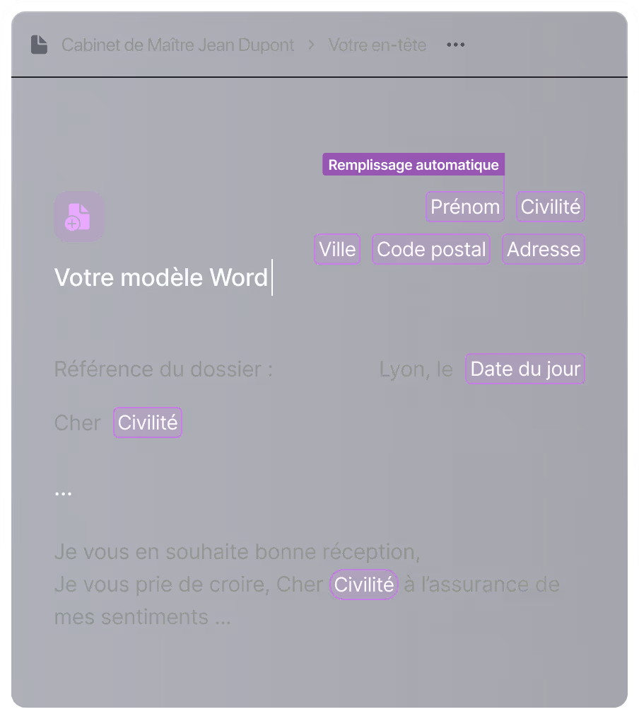 Dashboard mockup
