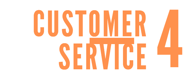 Customer service in cleaning company