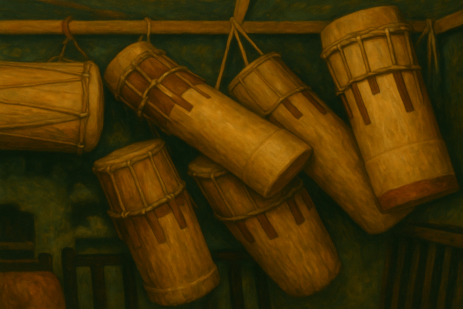 Ilustración Tambores