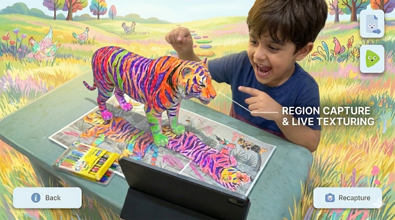 ARtventure - AR Coloring Book App