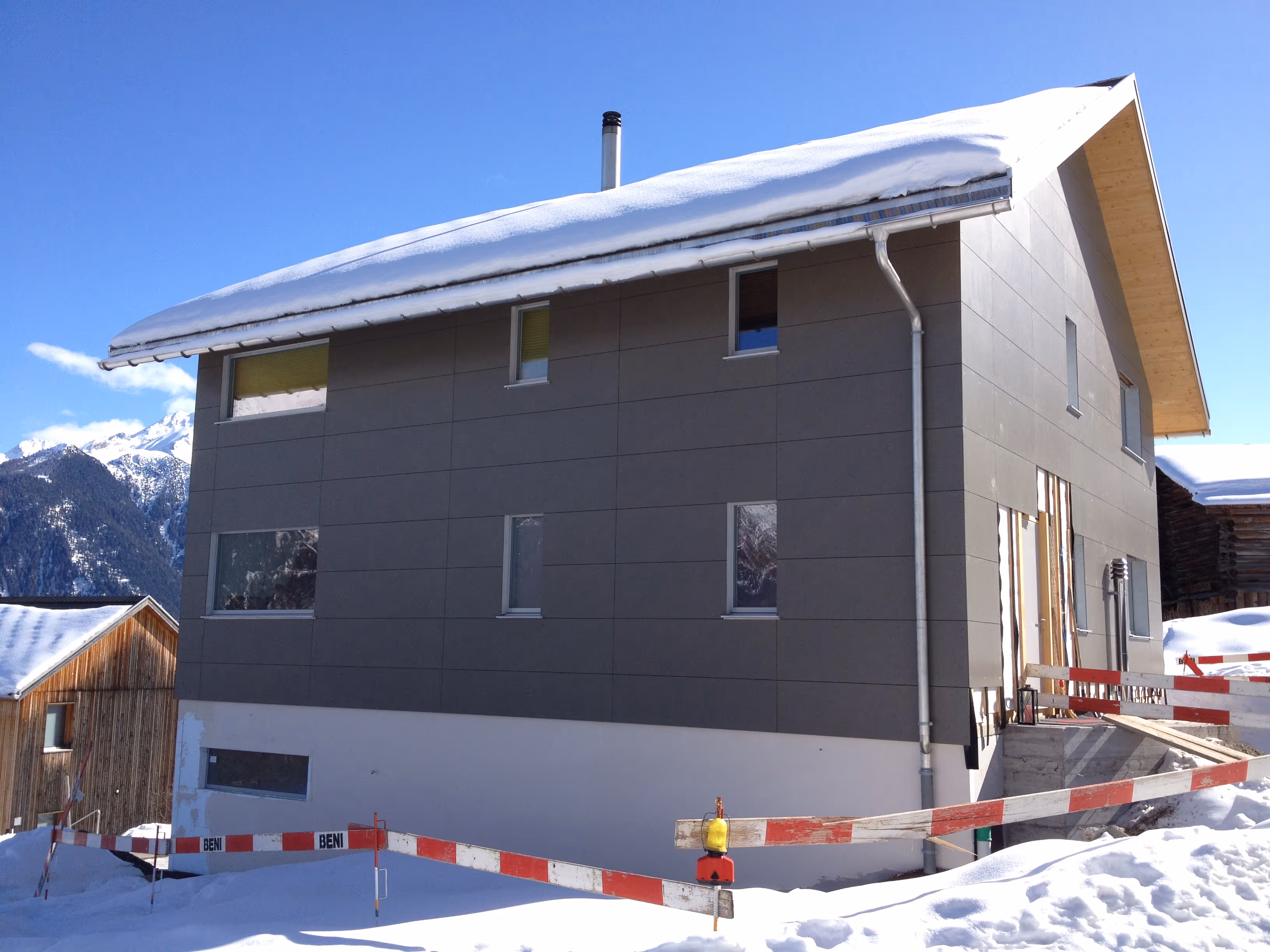 Neubau EFH in Stierva