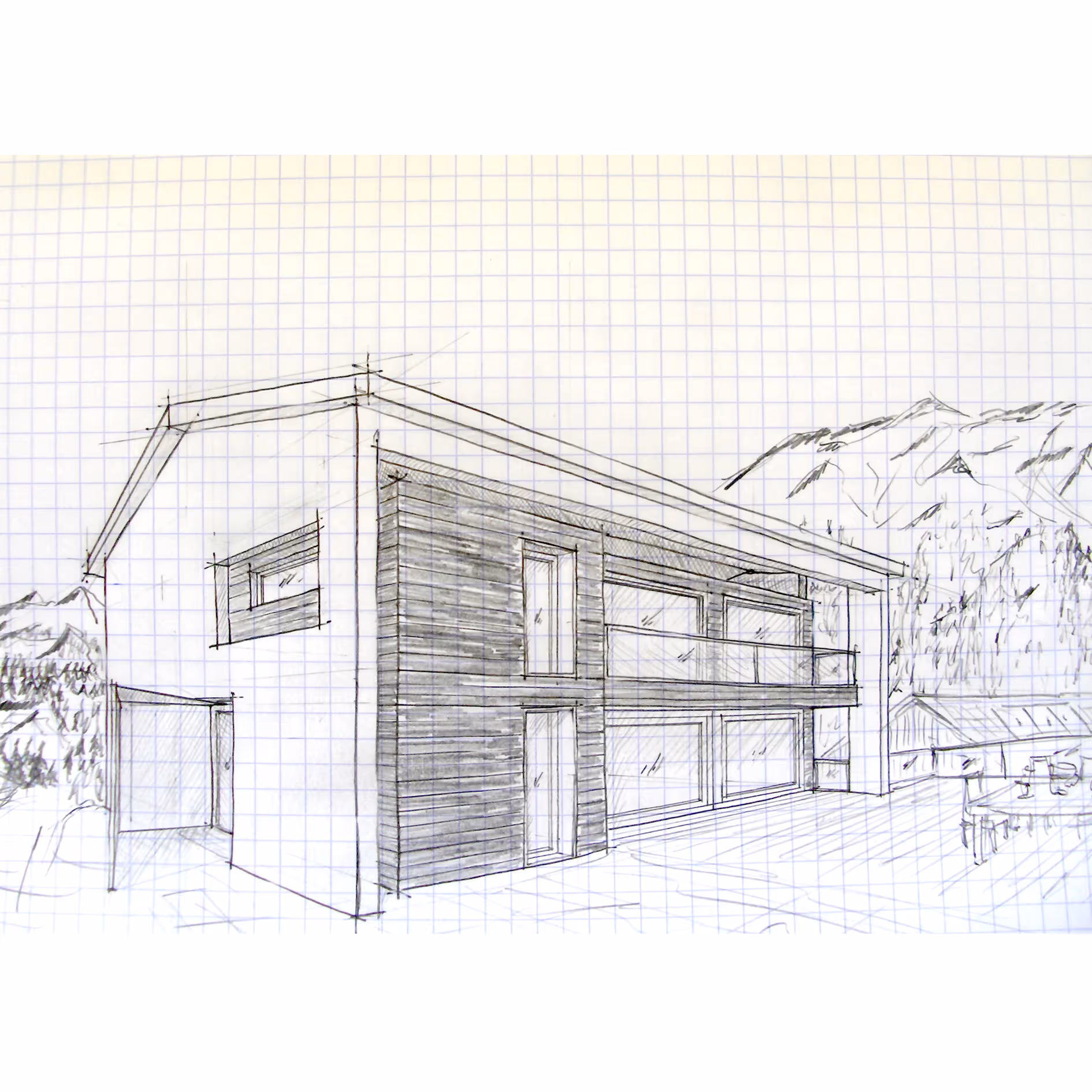 Neubau EFH in Stierva