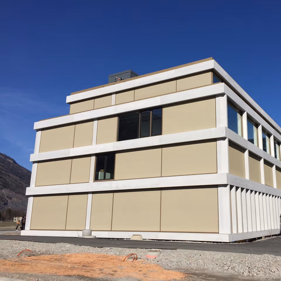 Neubau Medienhaus – grosser Neubau für Radio, Fernsehen und Zeitung in Chur