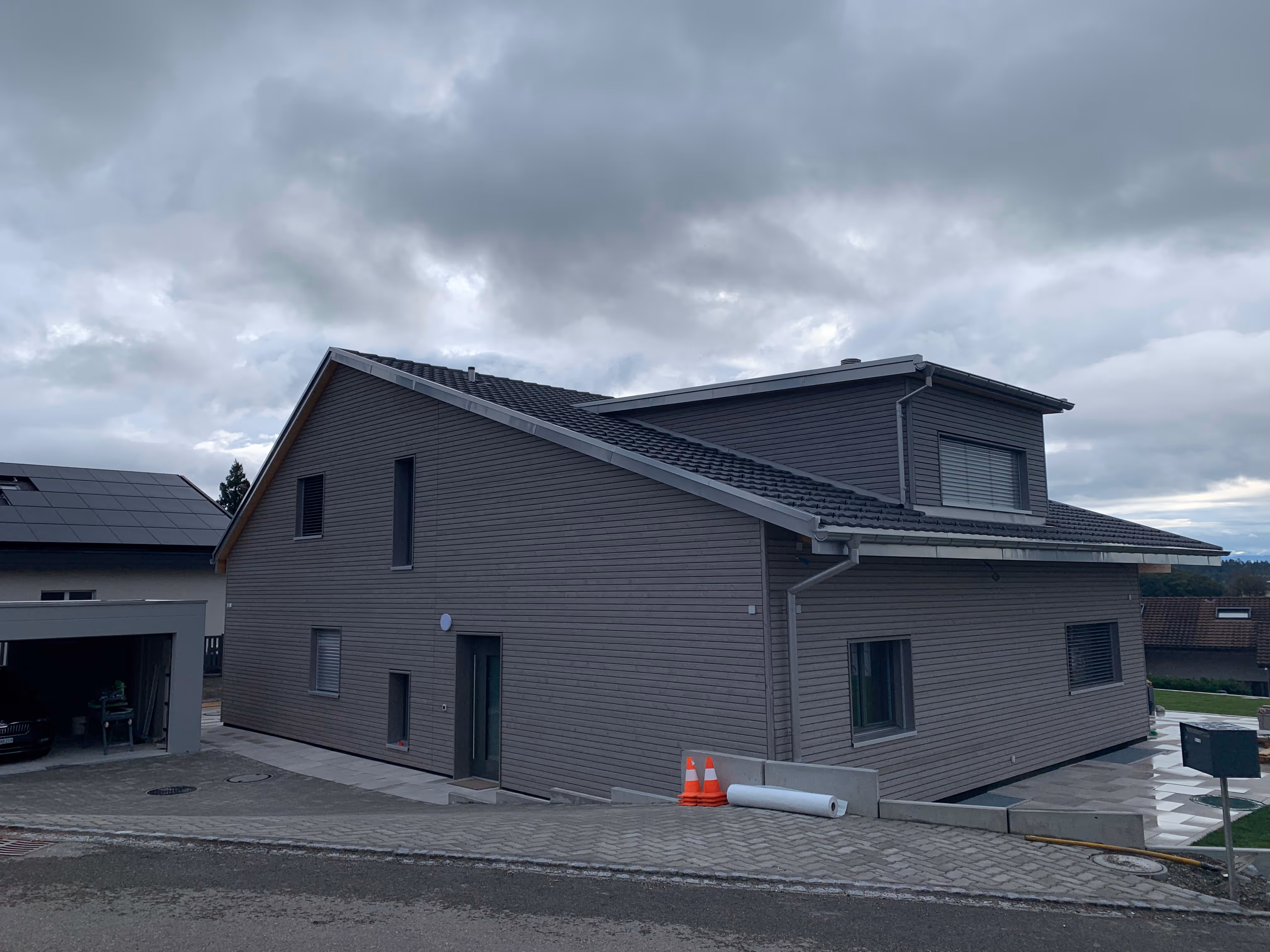 Neubau EFH – Holzbau auf der Eckparzelle