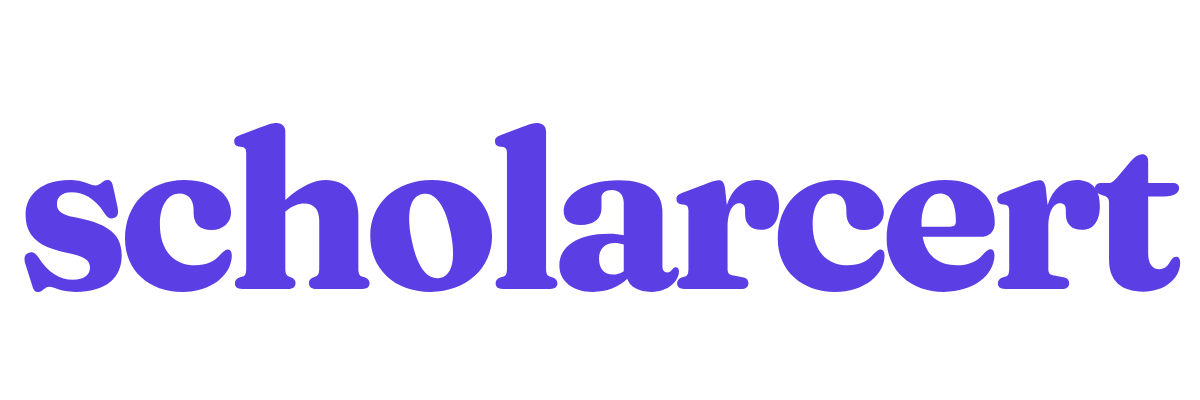 scholarcert logo