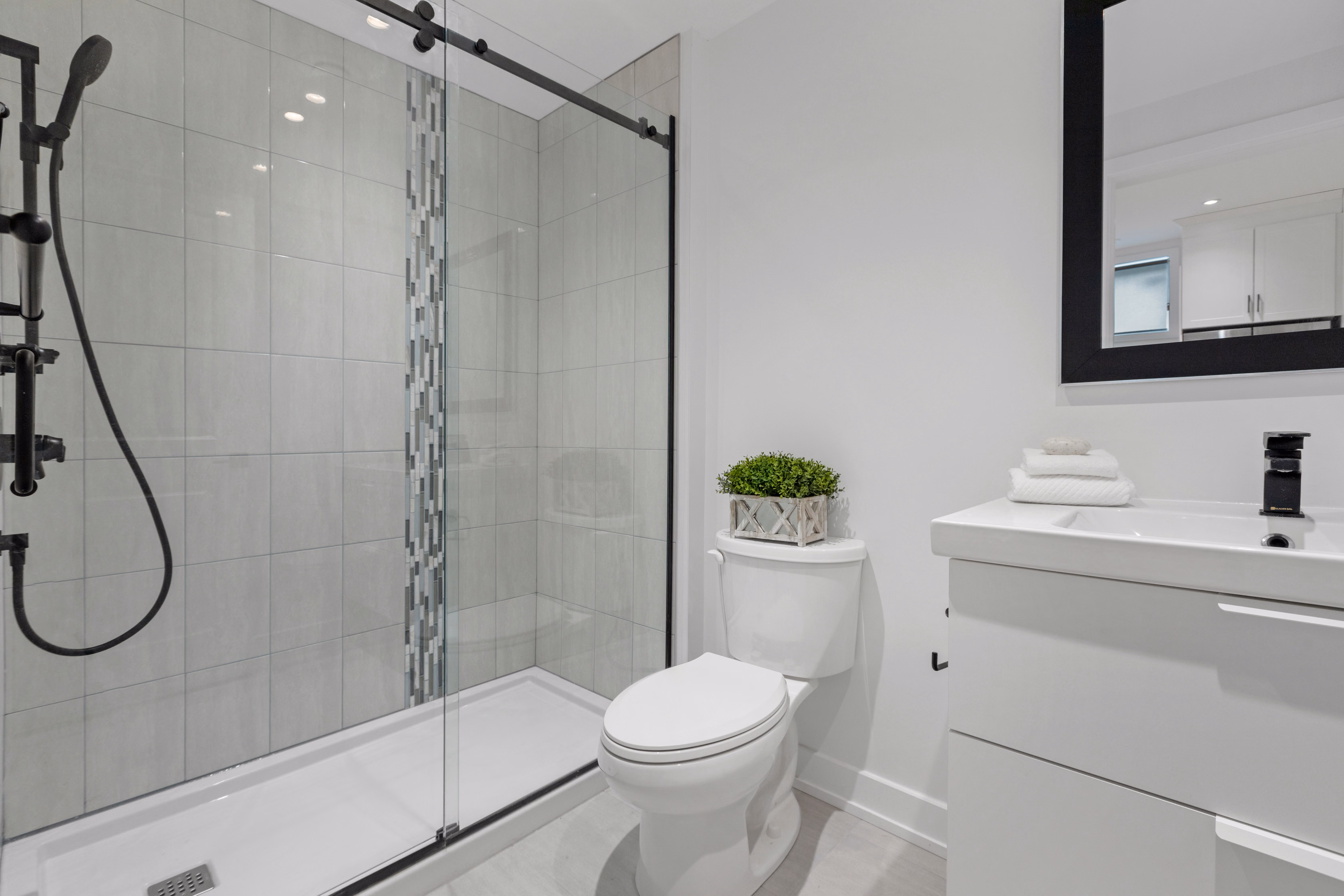 Bathroom installation. 