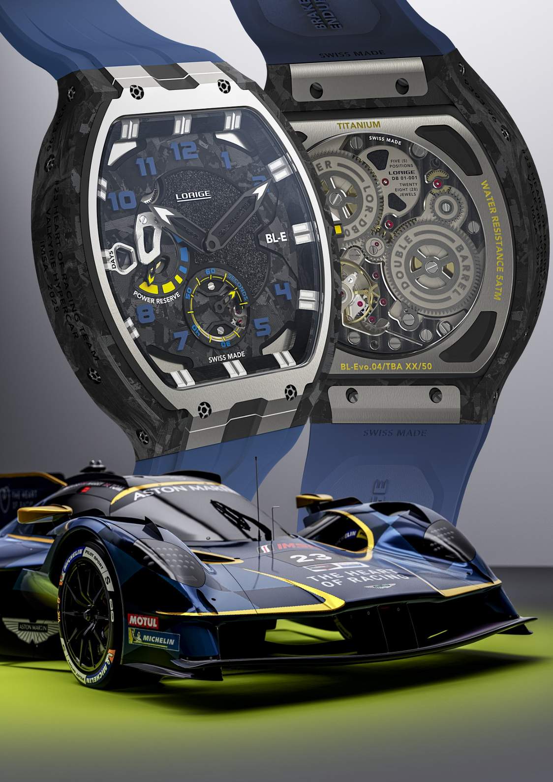 Launch BL-Evolution Asphalt Blue & Hyperblack