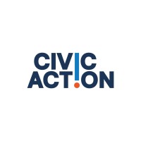 CIVIC ACTION text logo with a red dot separating the two words.