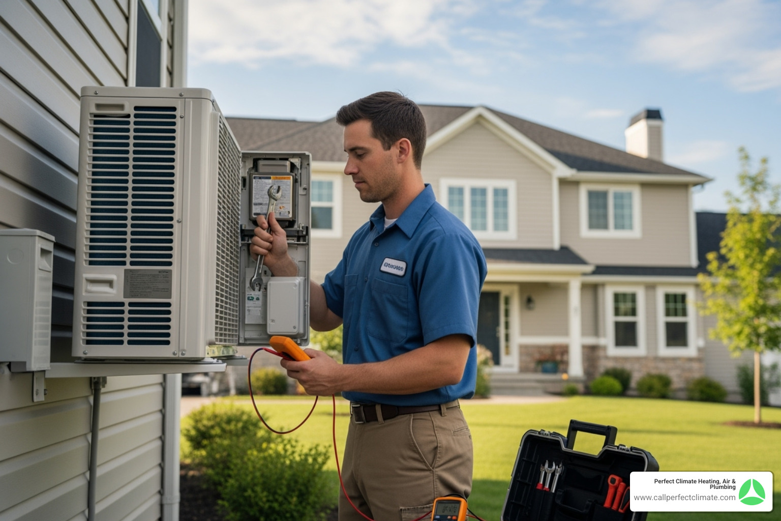 technician performing maintenance - ductless hvac maintenance in poseyville in