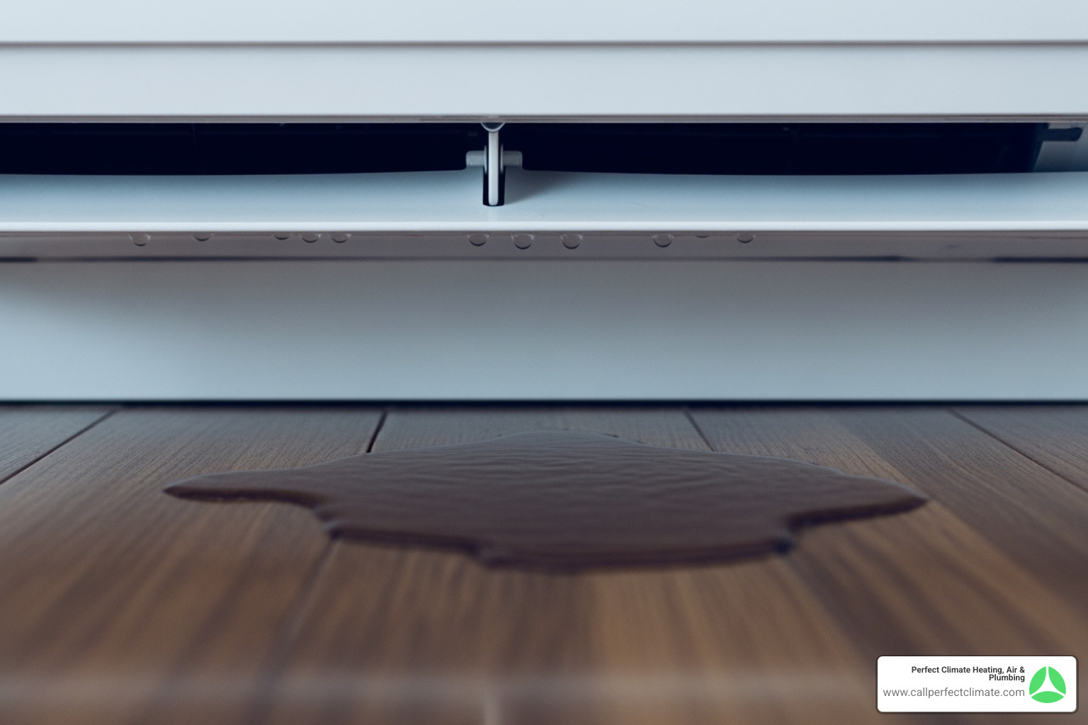 water dripping from mini split - mini split common problems