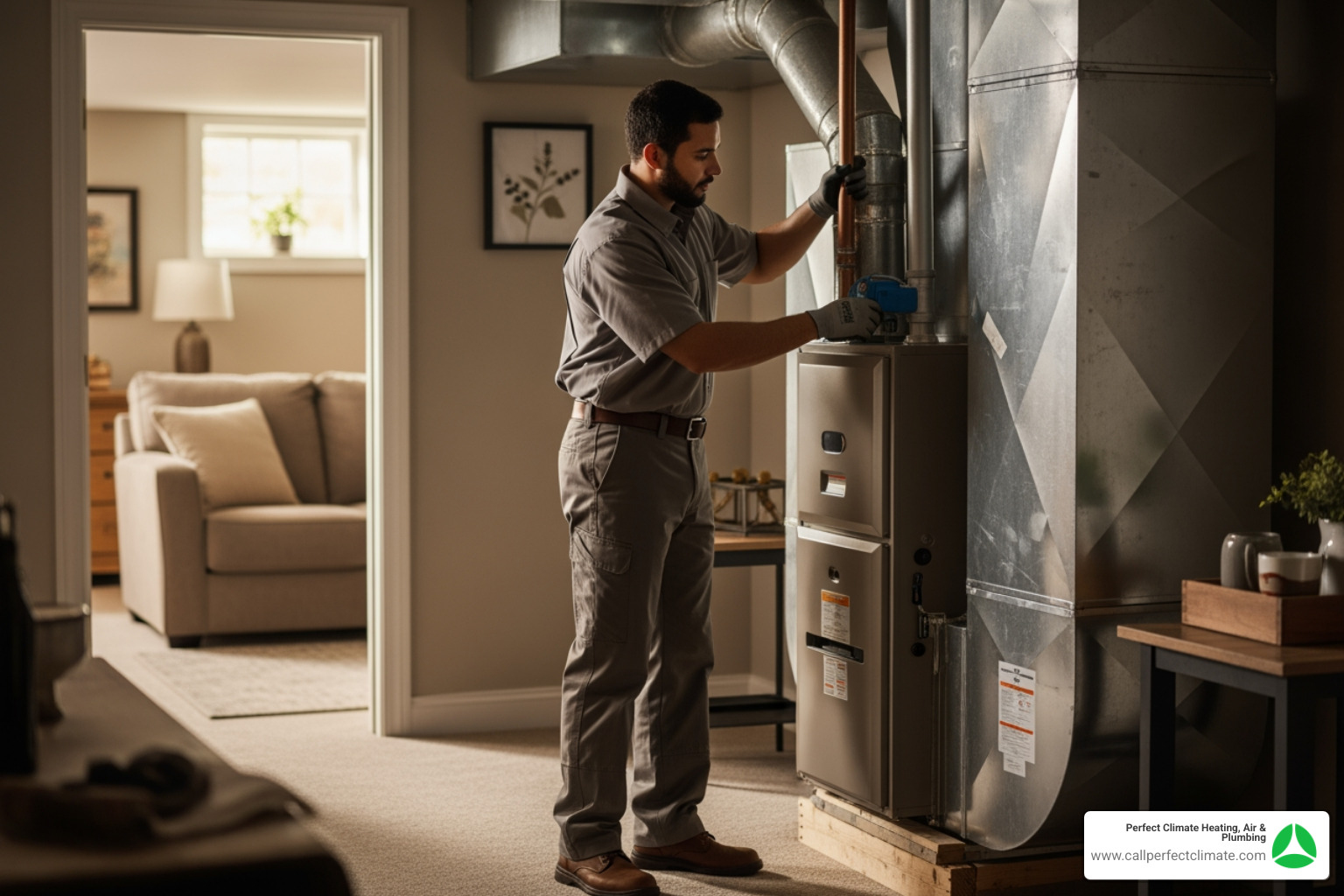 residential heating installation in evansville in