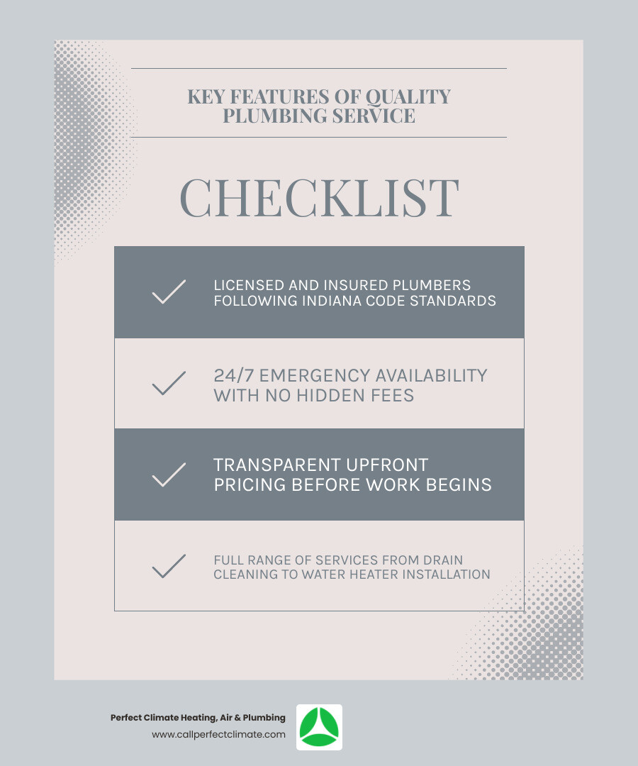 Infographic showing key features of affordable plumbing service in Fort Branch IN - affordable plumbing service in fort Infographic showing key features of affordable plumbing service in Fort Branch IN - affordable plumbing service in fort