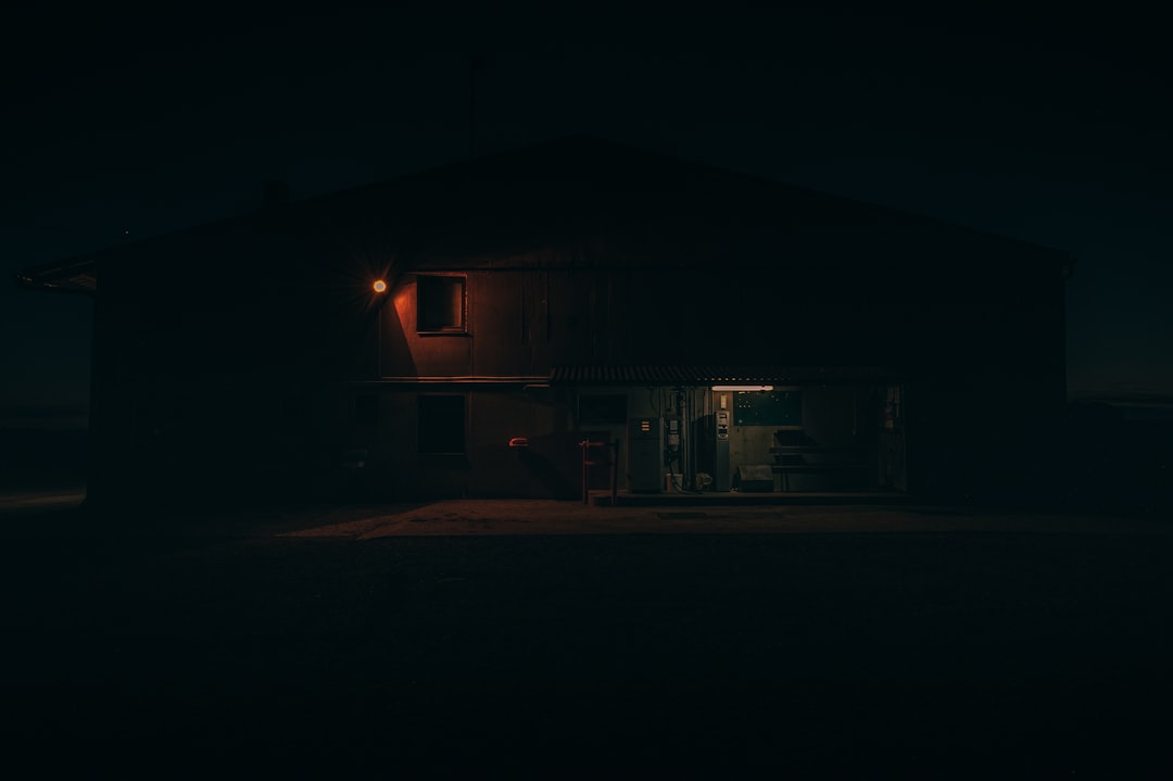 dark house at night with broken air conditioner in humid summer heat - "My air conditioner isn't working and it's the middle
