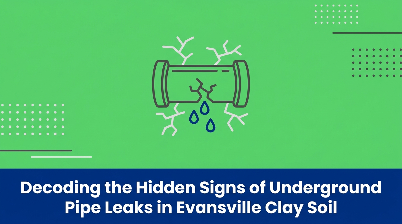 The Hidden Signs of Underground Pipe Leaks in Evansville Clay Soil