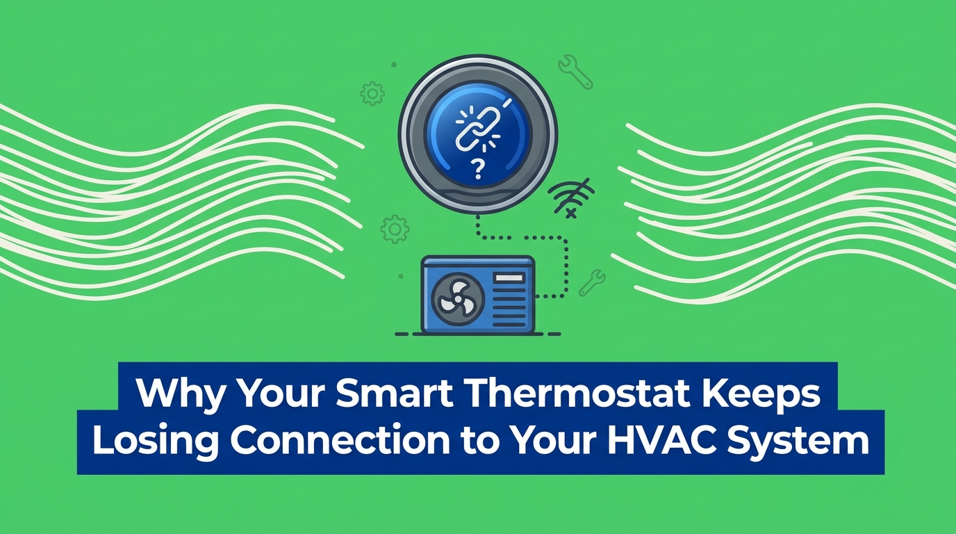 Why Your Smart Thermostat Keeps Losing Connection to Your HVAC System