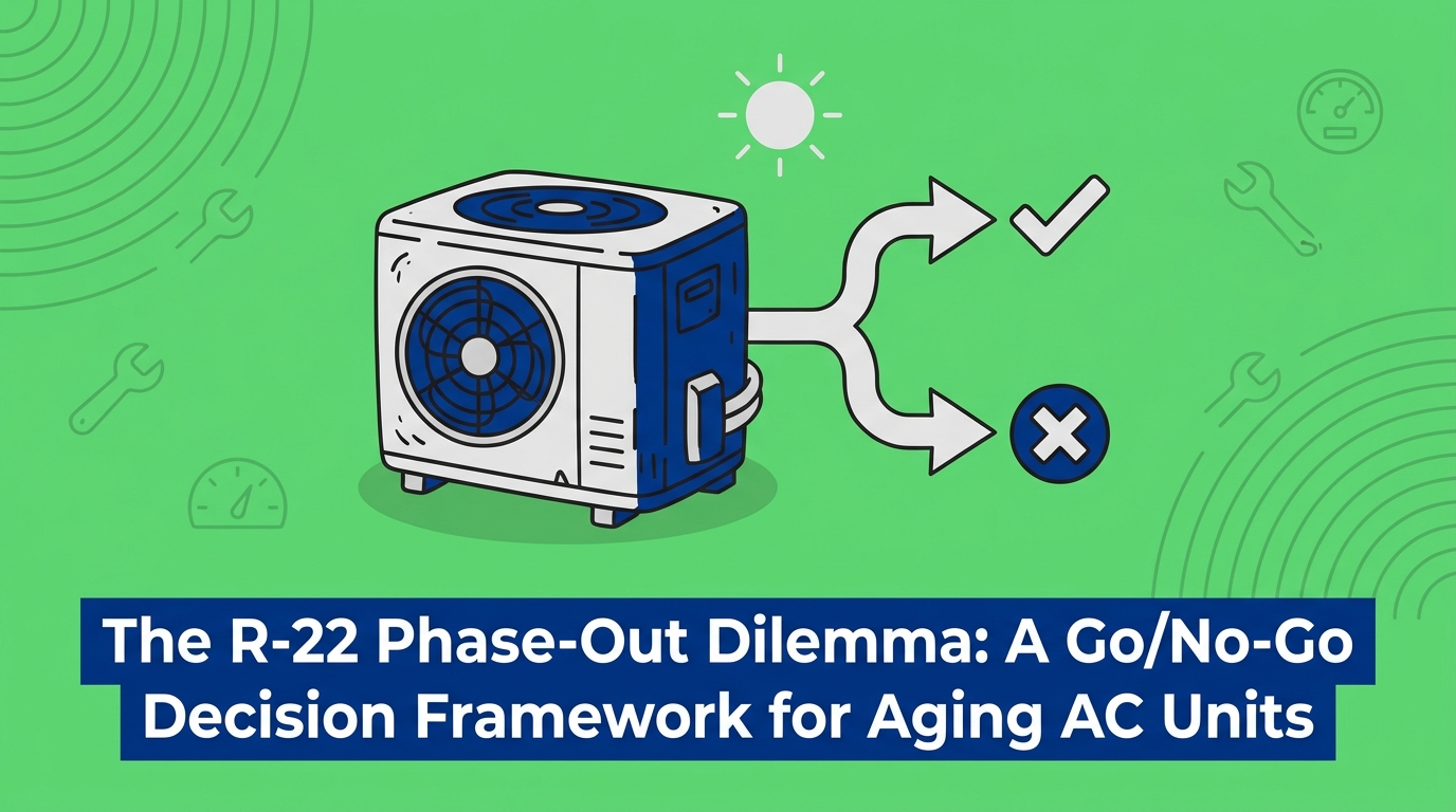 R-22 Refrigerant Phase-Out: Making the Call on Repairing Older AC Units