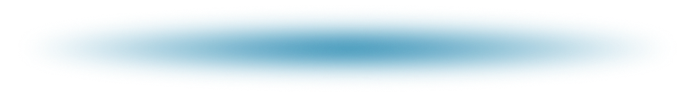 Blue horizontal elliptical shadow with blurred edges on a white background.