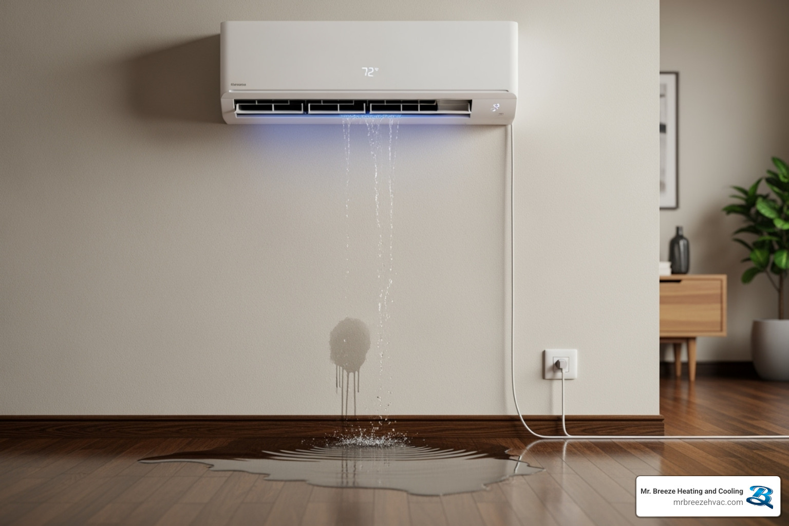 AC unit leaking water - best ac repair kansas city ks