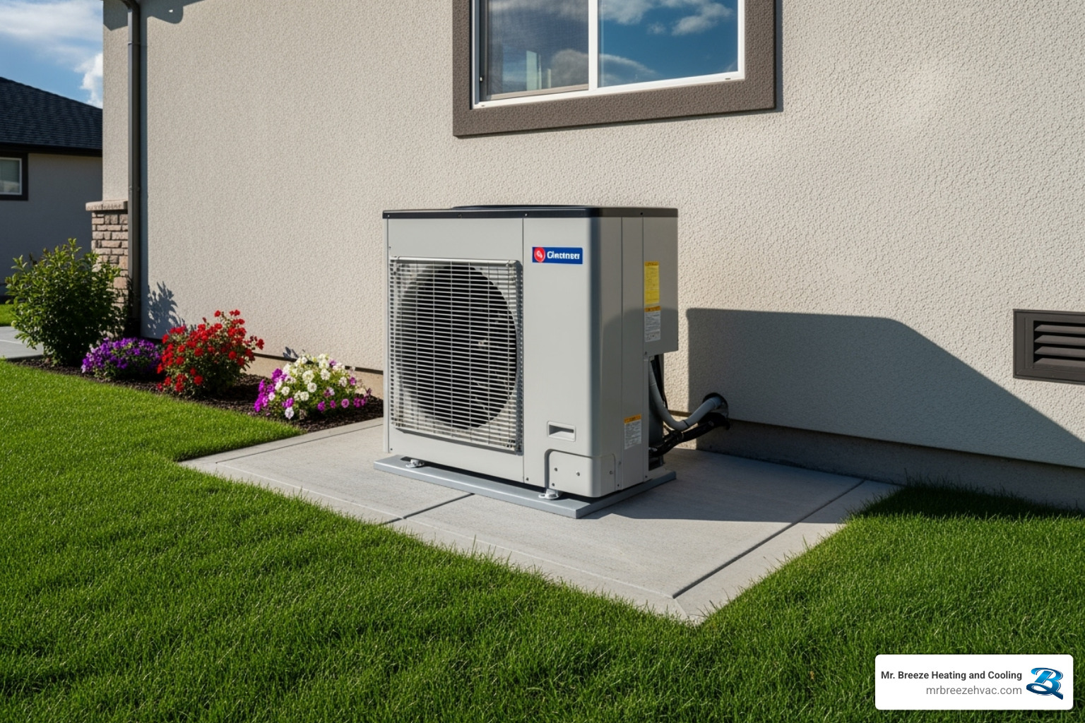 clean outdoor heat pump unit, free of debris - heat pump repair kansas city ks
