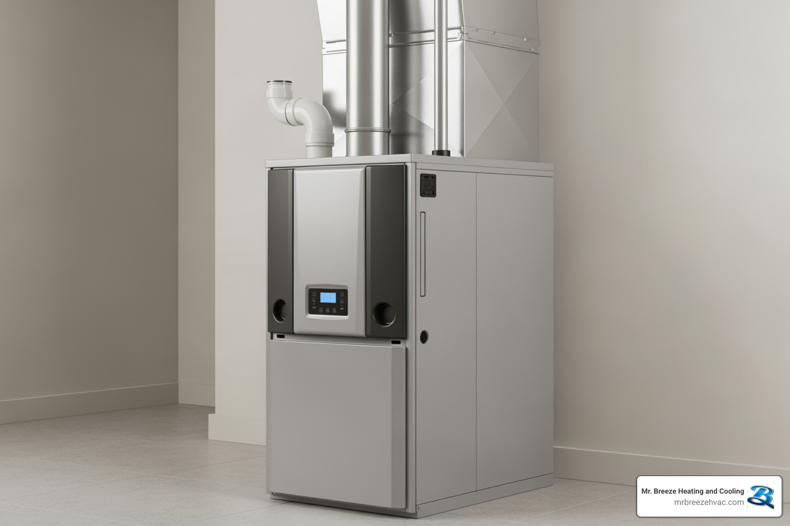 modern, high-efficiency furnace - heating installation in kansas city, ks