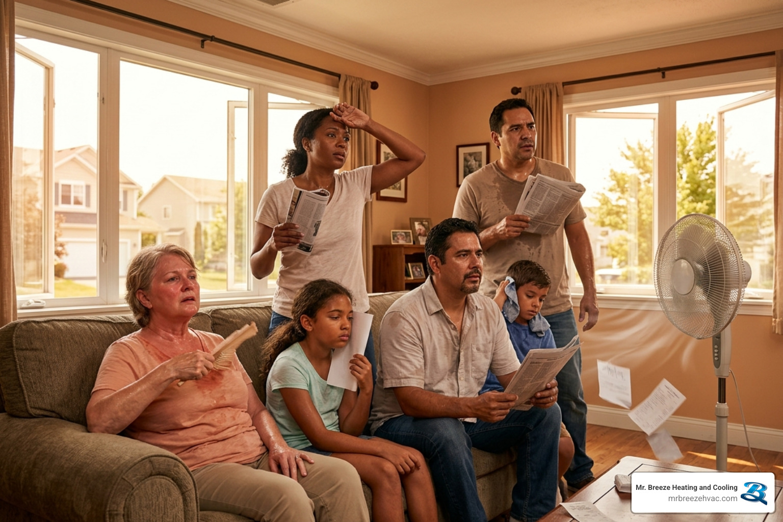 When to Call the Pros Before Your House Becomes an Oven