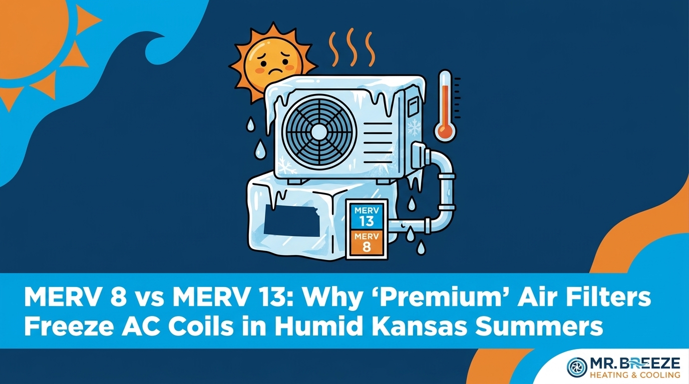 MERV 8 vs MERV 13: Choosing the Right Air Filter for Kansas Summer Humidity