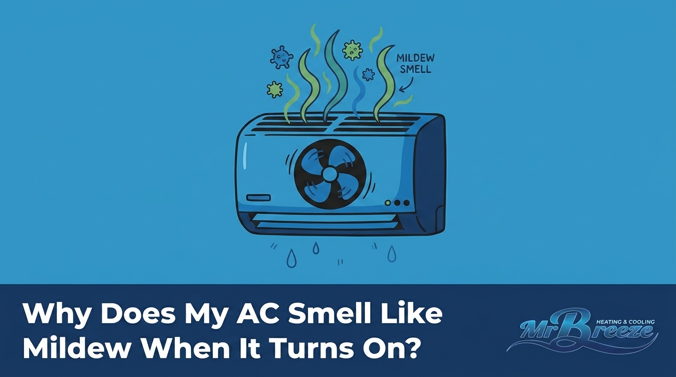 Why Does My AC Smell Like Mildew When It Turns On?