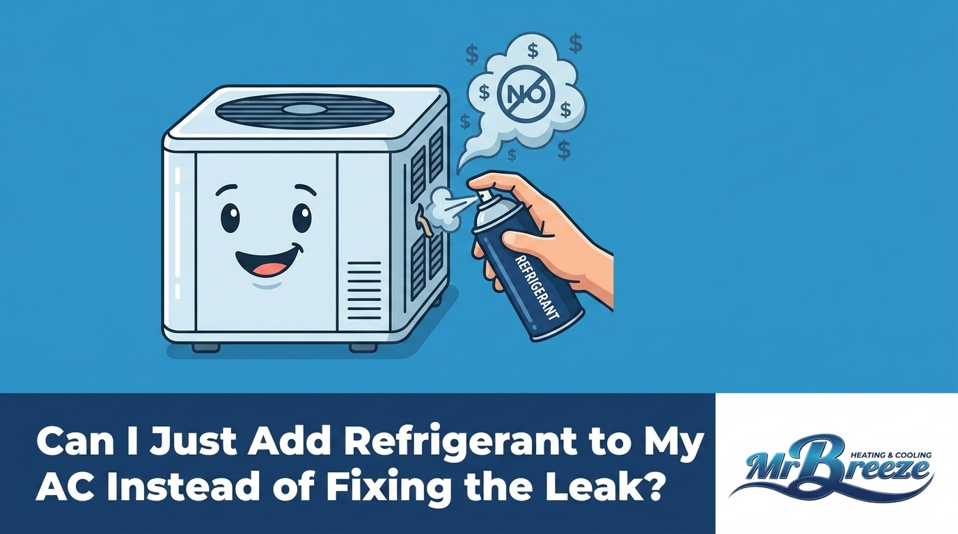 Can I Just Add Refrigerant to My AC Instead of Fixing the Leak?