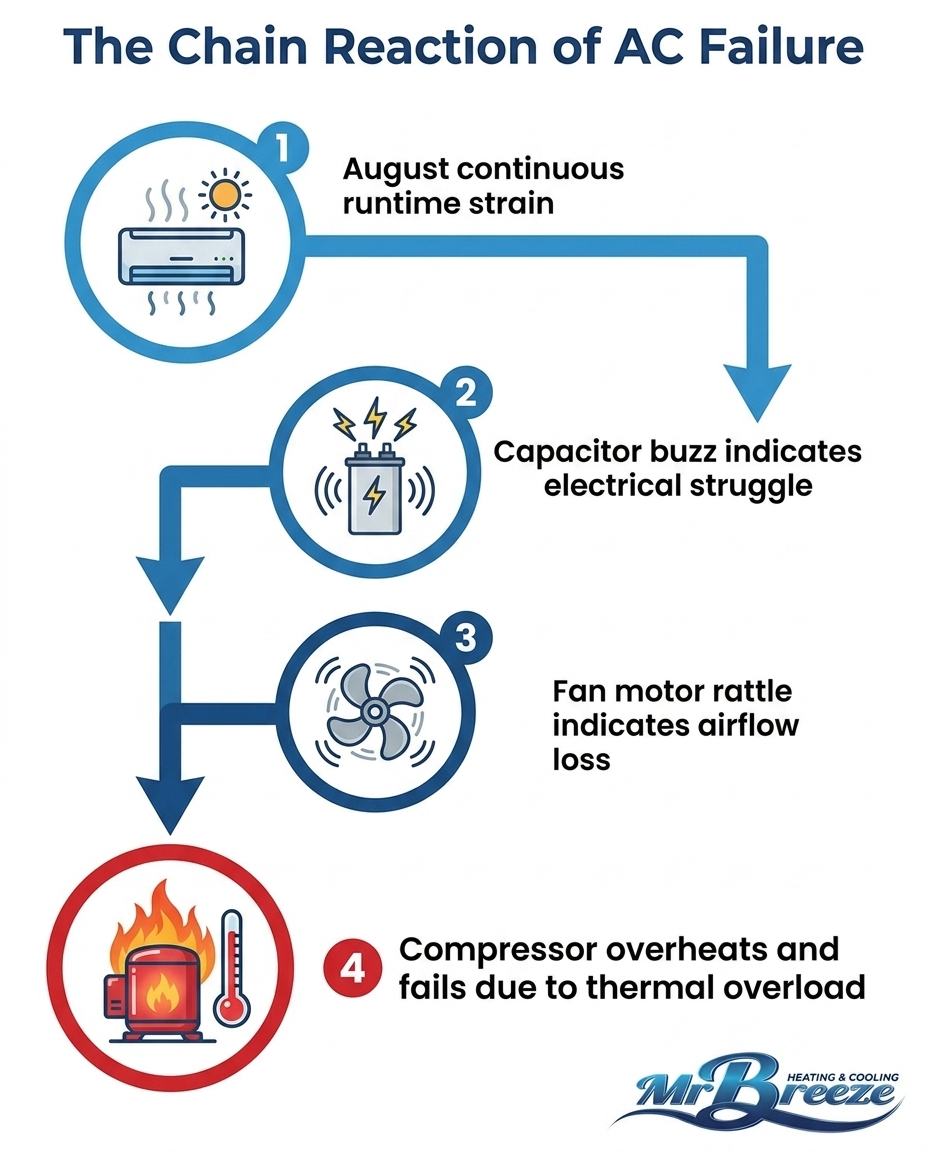 The Chain Reaction of AC Failure