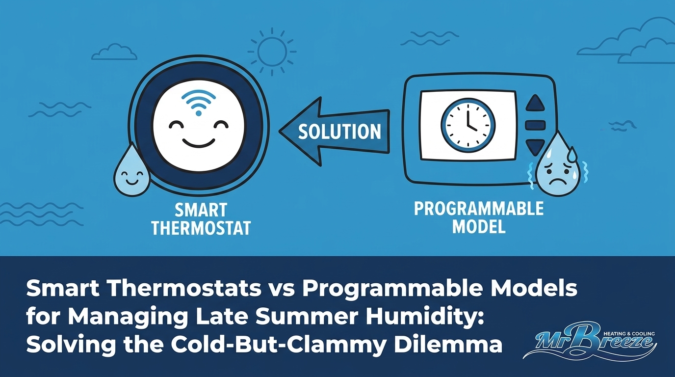Smart Thermostats vs Programmable Models for Managing Late Summer Humidity