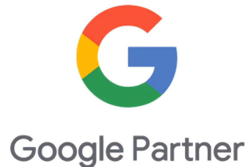 Google-Logo mit dem Text 'Google Partner' darunter.