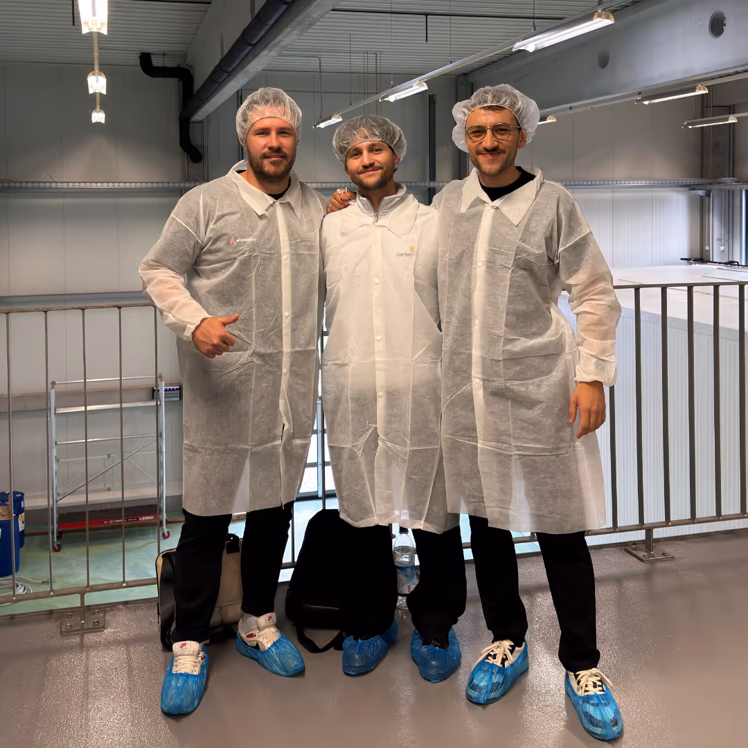 Produktionsbesuch beim Kunden