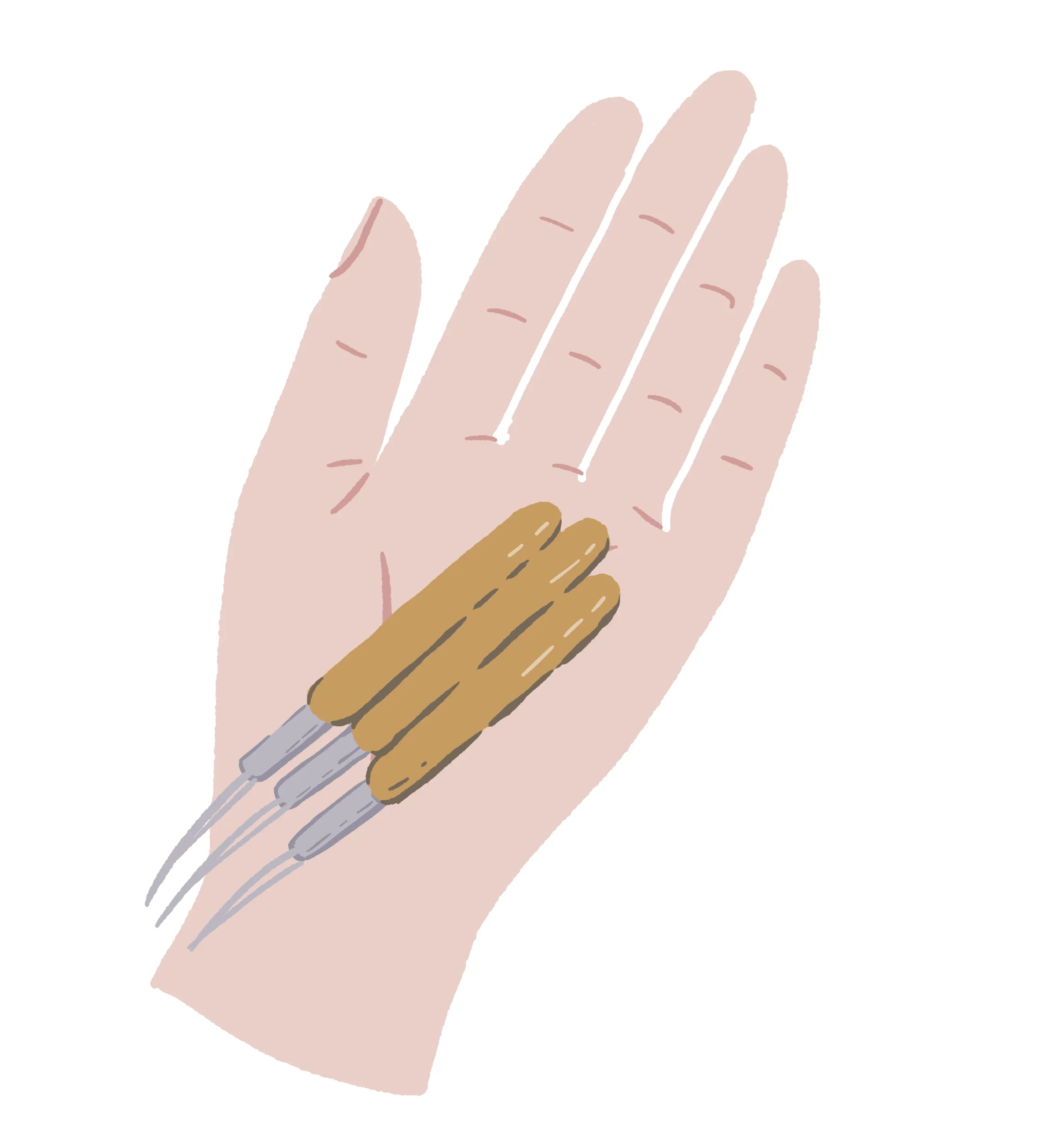 Illustrations for communication towards mothers