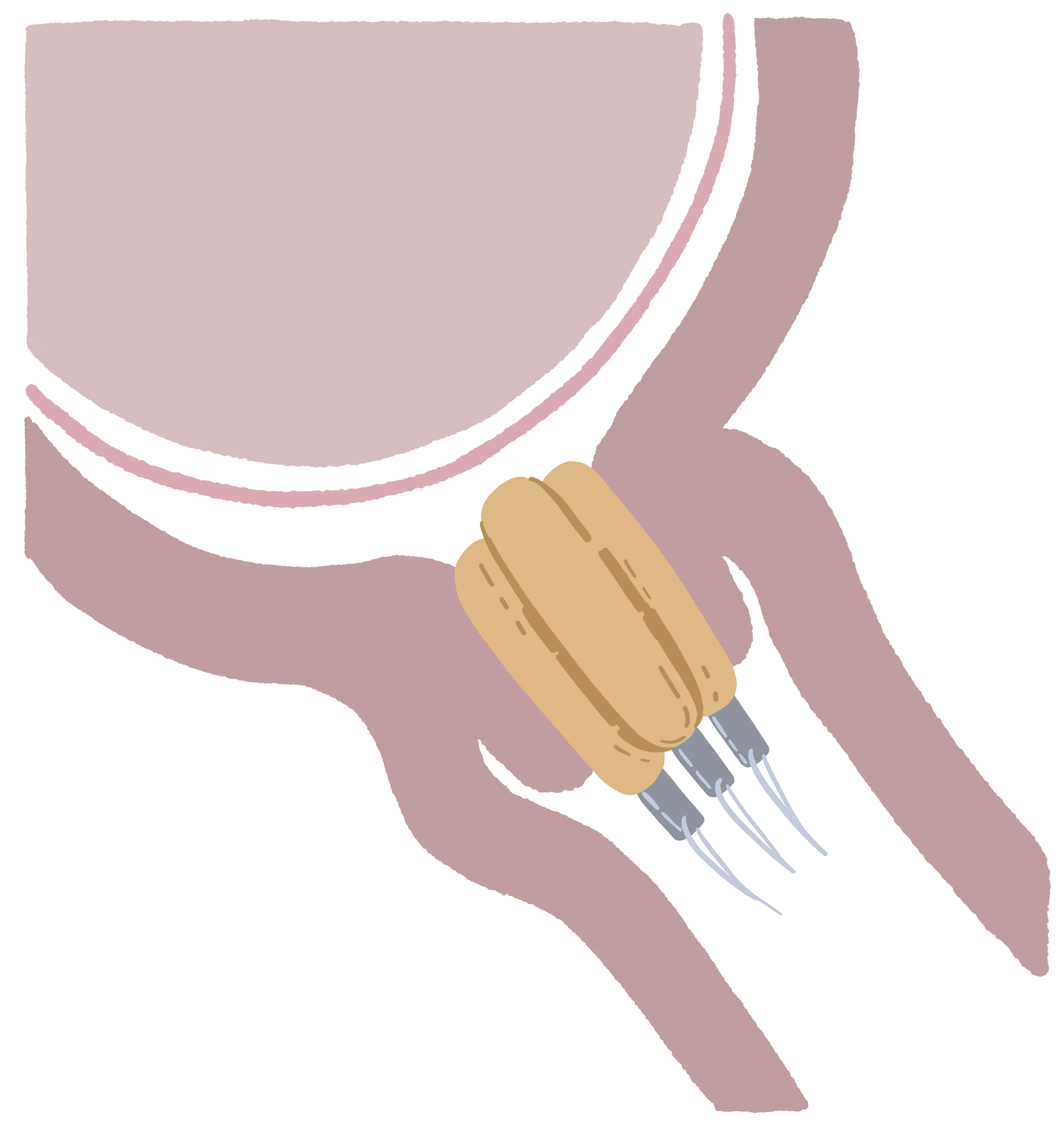 Illustrations for communication towards mothers