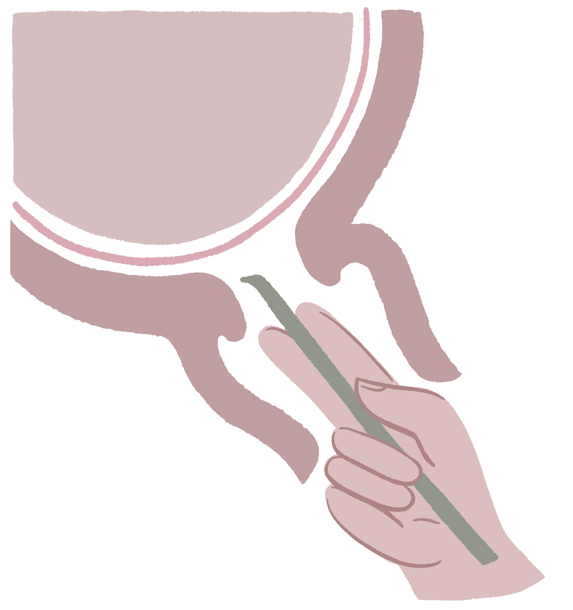 Illustrations for communication towards mothers