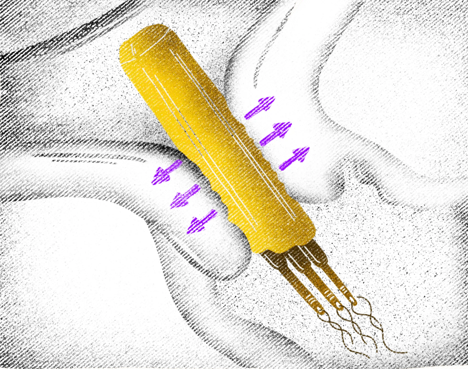 Illustrations for communication towards mothers