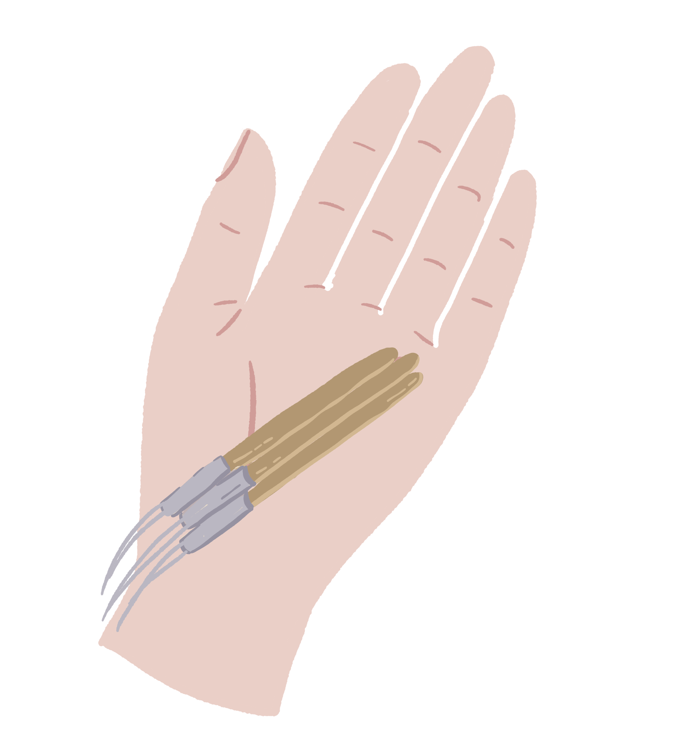 Illustrations for communication towards mothers