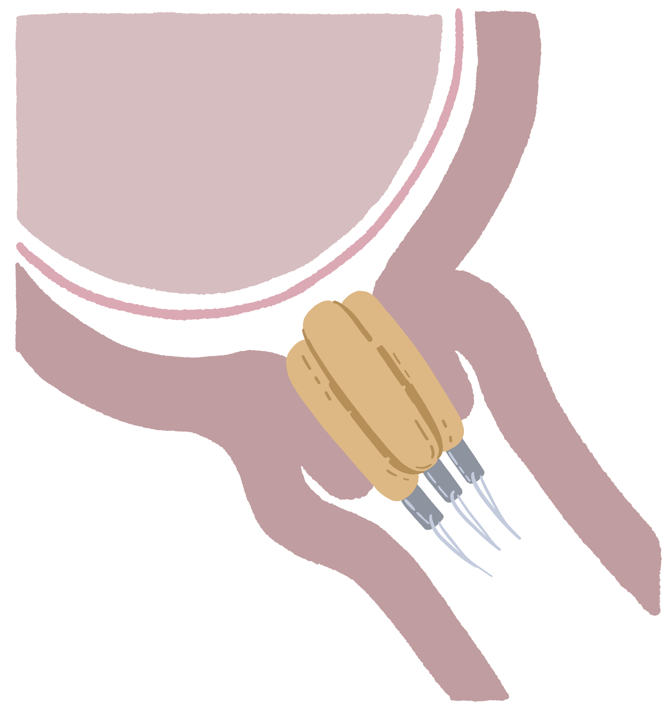 Illustrations for communication towards mothers