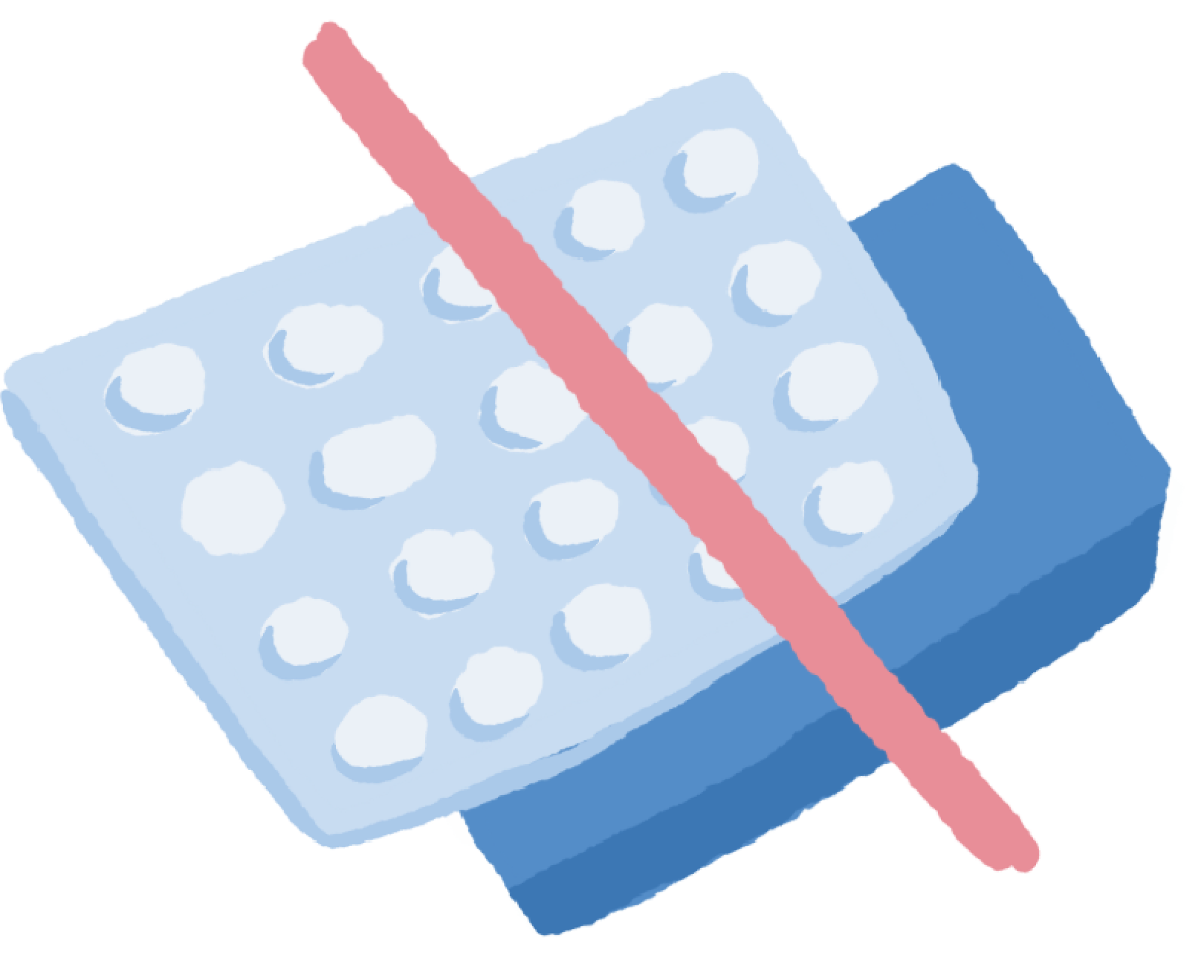 Illustrations for communication towards mothers