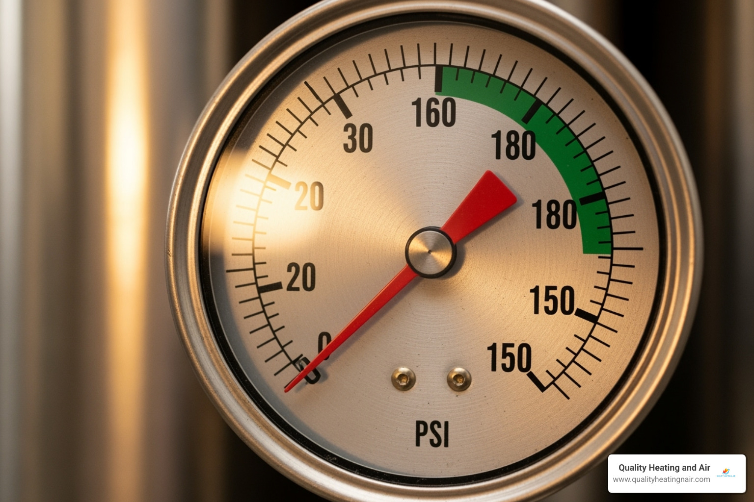 A close-up image of a boiler