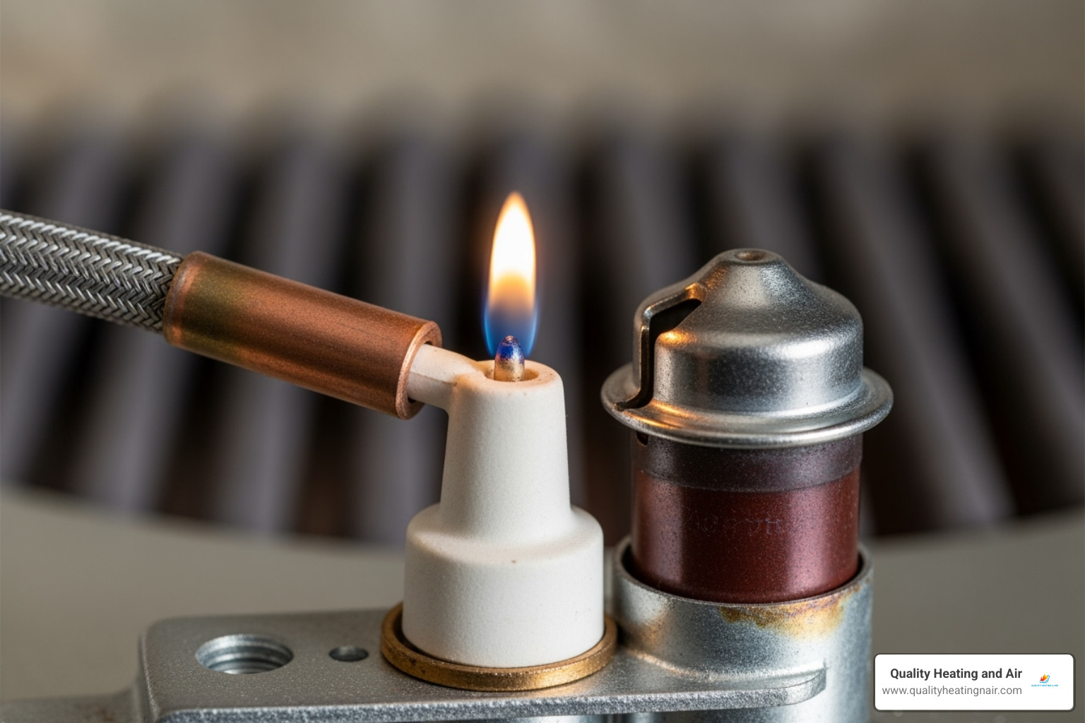 furnace pilot light assembly - furnace blowing cold air in frederick co