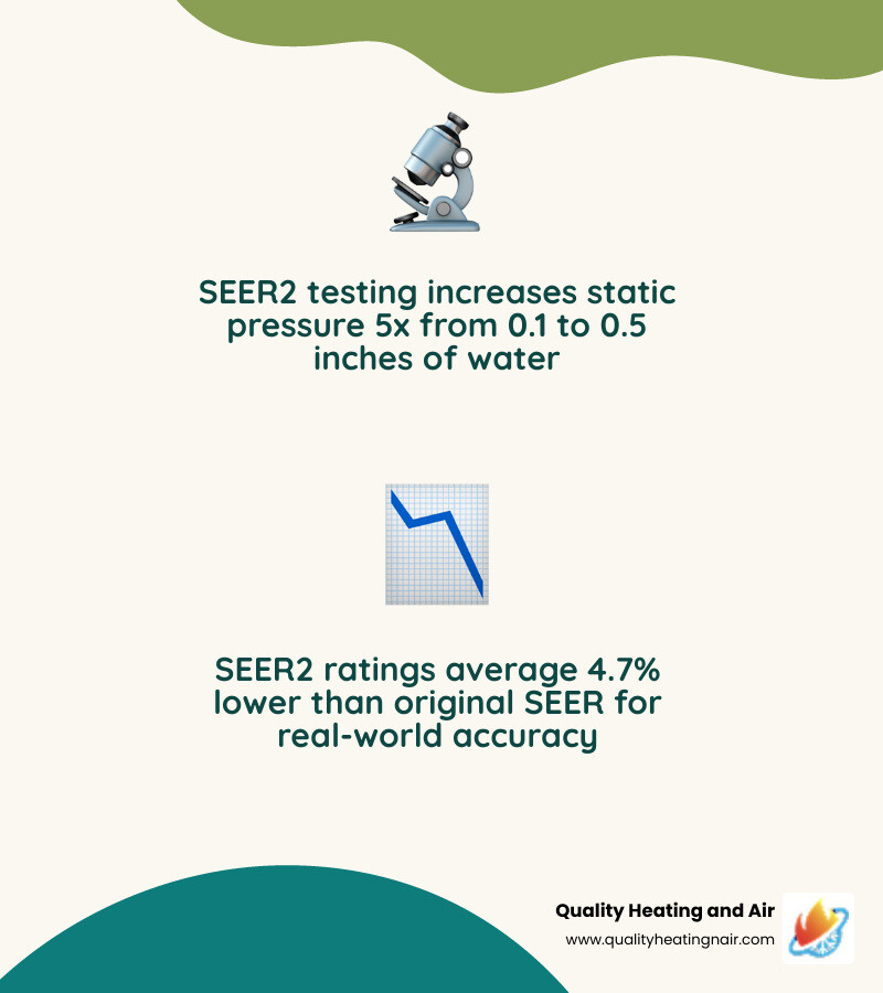 SEER2 efficiency rating tiers infographic showing transition from old SEER to new SEER2 standard - what seer2 rating should SEER2 efficiency rating tiers infographic showing transition from old SEER to new SEER2 standard - what seer2 rating should