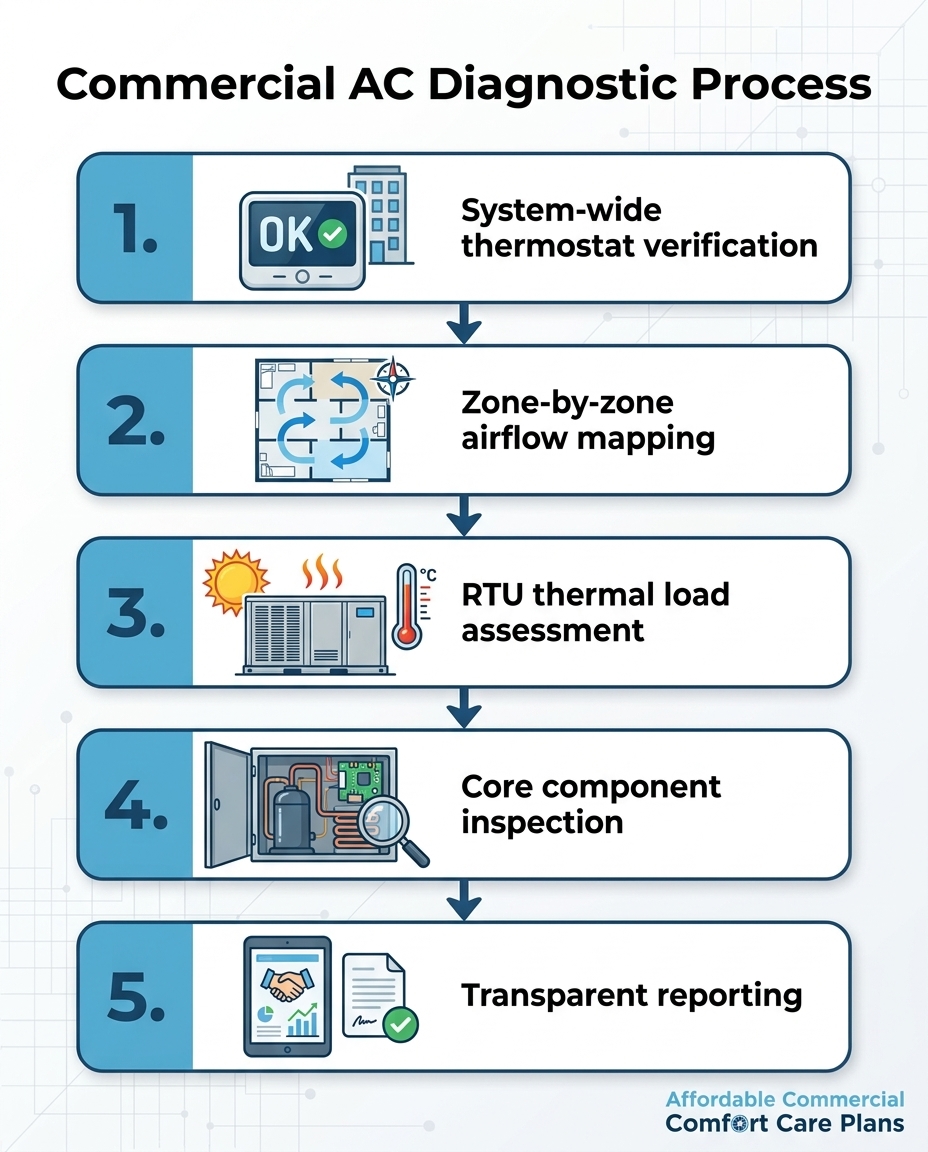 Commercial AC Diagnostic Process