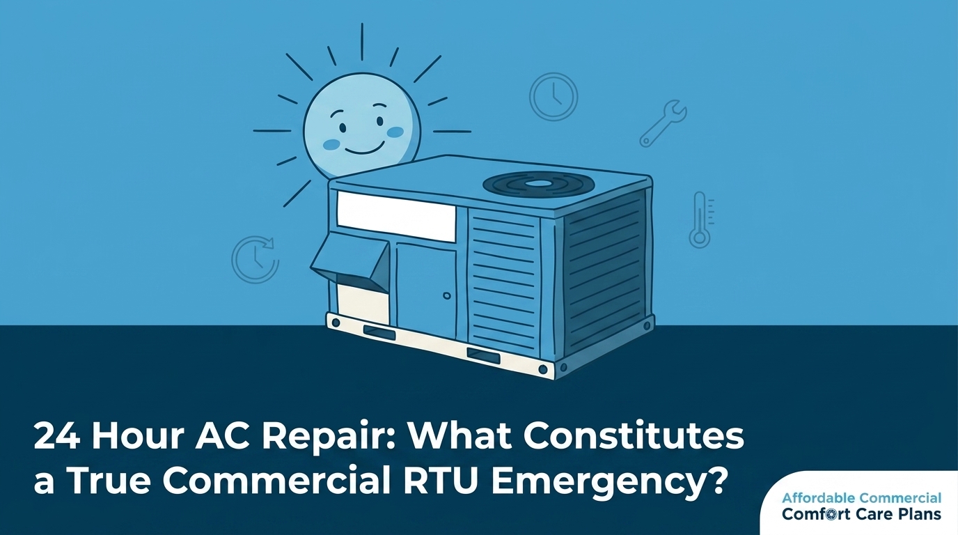 24 Hour AC Repair: What Constitutes a True Commercial RTU Emergency?