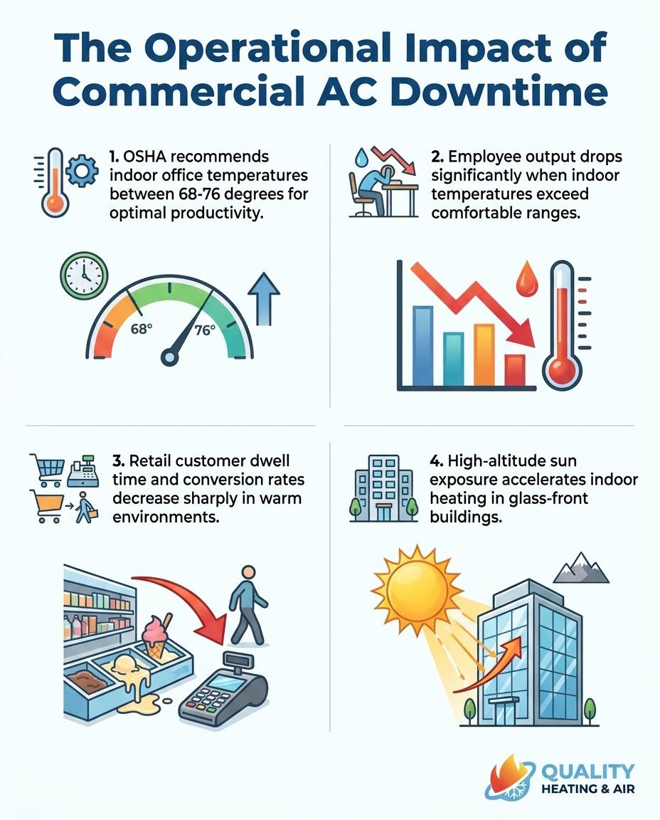 The Operational Impact of Commercial AC Downtime